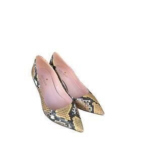 Kate Spade Snakeskin Heels‎ Size 8.5
